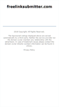 Mobile Screenshot of freelinksubmitter.com